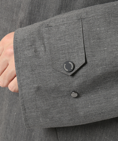 DESCENTE PAUSE（デサントポーズ） ステンカラーコート SMALL グレー