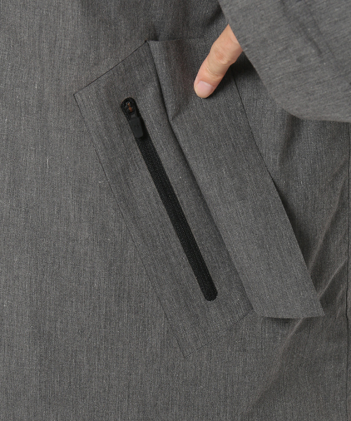 DESCENTE PAUSE（デサントポーズ） ステンカラーコート SMALL グレー