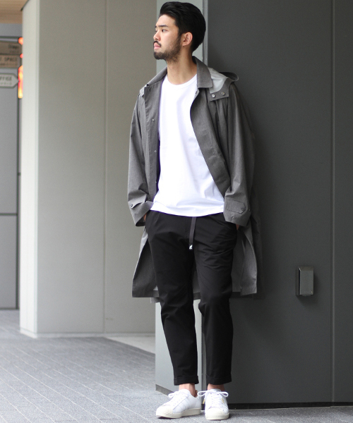 DESCENTE PAUSE（デサントポーズ） ステンカラーコート SMALL グレー