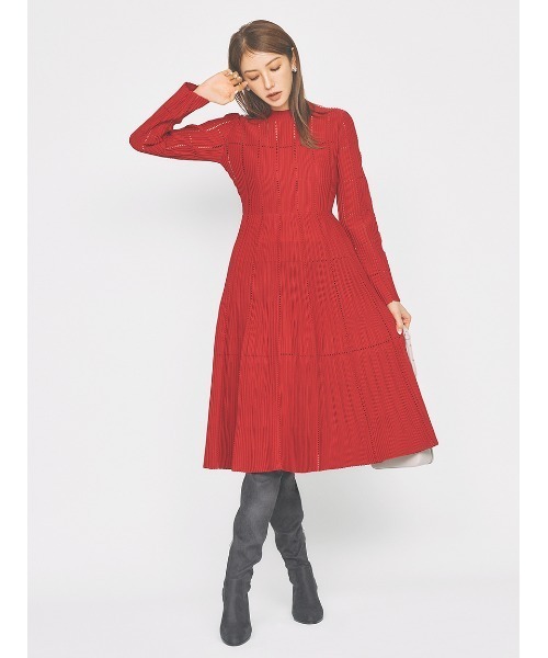 CELFORD（セルフォード） ニットワンピース 38 ブラック レディース