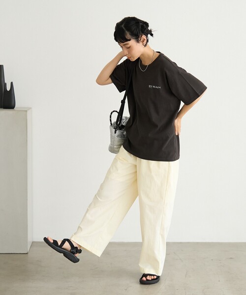 ノースリーブシャツ×パンツ カジュアルセットアップ M～XL セットアップ レディース 夏 春 Tシャツ ブラウス 袖なし