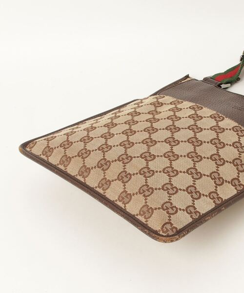 GUCCI グッチ ショルダーバッグ 肩掛け バッグ　ブラウン GUCCI - 【広尾店】美品 グッチ GUCCI オールドグッチ 斜め掛け