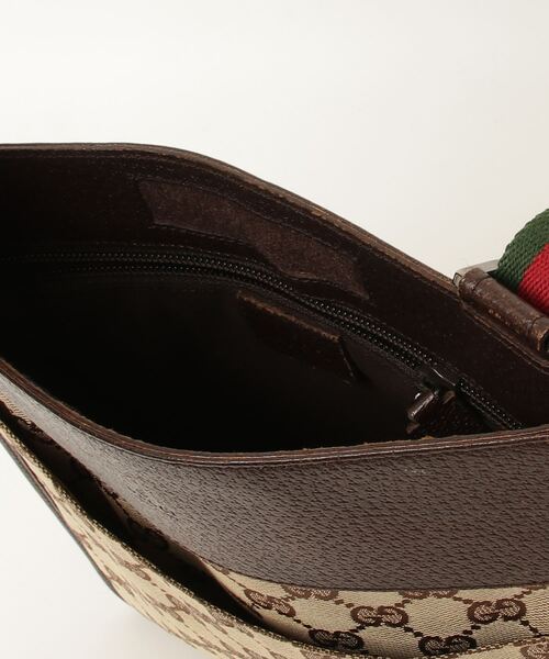 GUCCI グッチ ショルダーバッグ 肩掛け バッグ　ブラウン GUCCI - 【広尾店】美品 グッチ GUCCI オールドグッチ 斜め掛け
