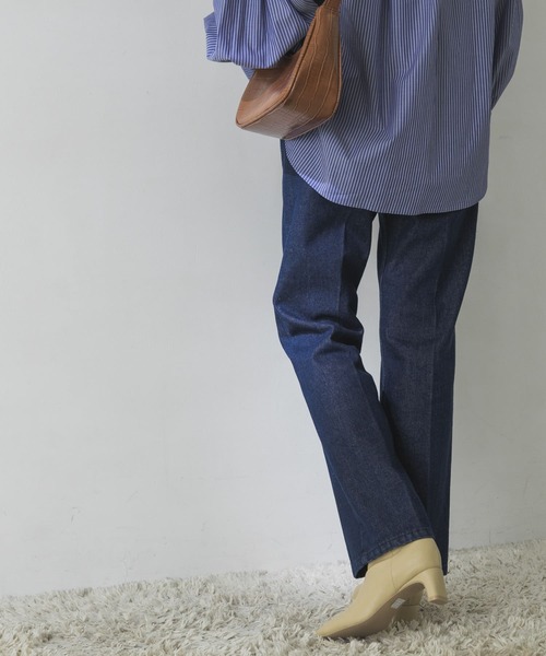 [URBAN RESEARCH] Denim брюки 34 индиго голубой женский 