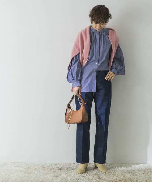 [URBAN RESEARCH] Denim брюки 34 индиго голубой женский 