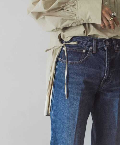 [URBAN RESEARCH] Denim брюки 34 индиго голубой женский 
