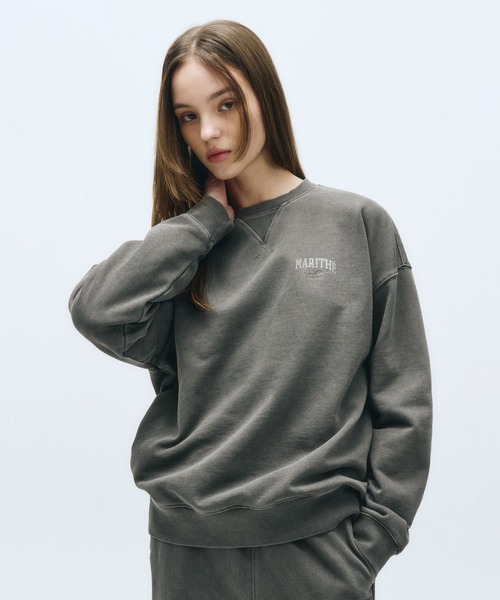 トレーナー スウェット PIGMENT OVERSIZED SWEATSHIRT レディース メンズ