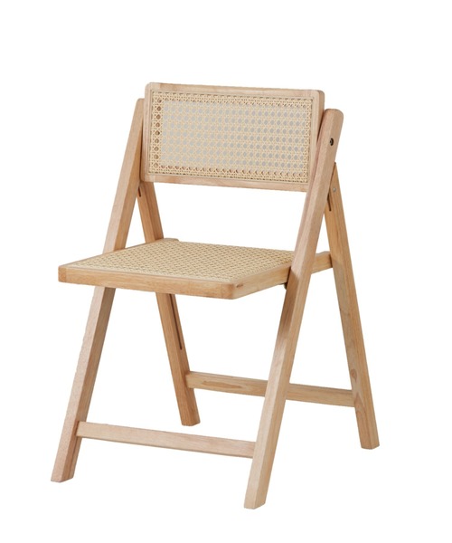 家具 ラタン調　折り畳みチェア_4