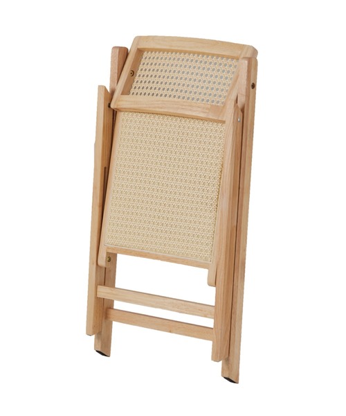家具 ラタン調　折り畳みチェア_5