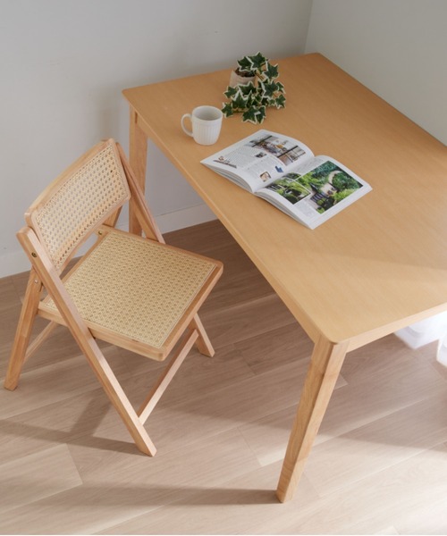 家具 ラタン調　折り畳みチェア_7