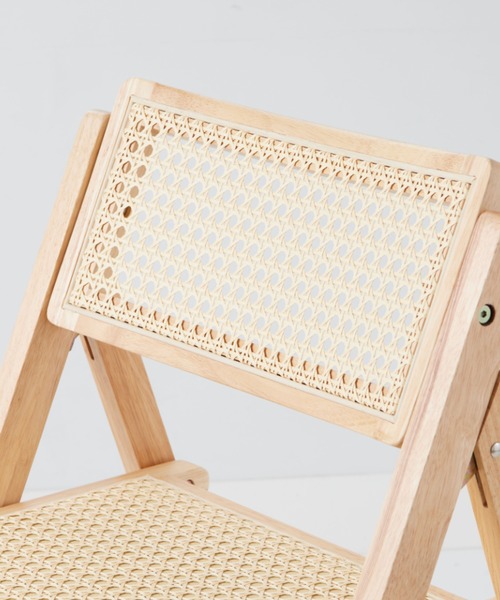 家具 ラタン調　折り畳みチェア_14