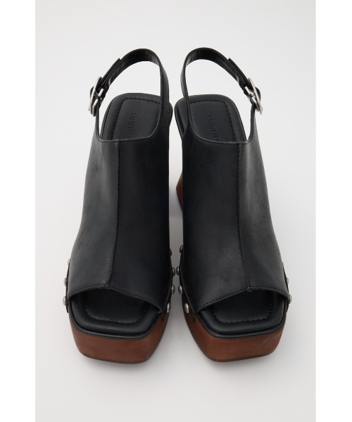 MOUSSY サンダル PLATFORM WOOD レディース : ZOZOTOWN Yahoo!店