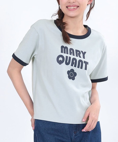 マリークワント　Tシャツ　半袖シャツ　プルオーバー　ロゴデイジー【新品未使用】 限定セール【新品未使用】マリークワント デイジーロゴ
