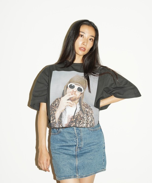 「CULTURE SUPPLY」 半袖Tシャツ L ホワイト レディース
