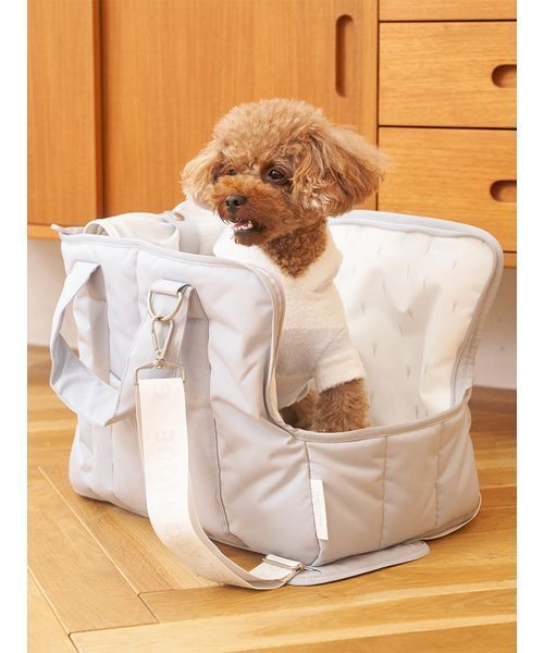 GELATO PIQUE ペット用ミニサイズキャリーバック gelato pique ストロベリー柄ミニサイズキャリーバッグ Pets
