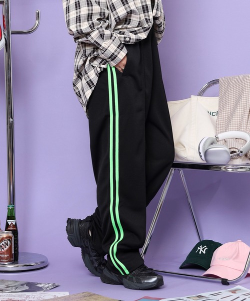 NERDY スウェットパンツ ジャージ トラックパンツ メンズ レディース