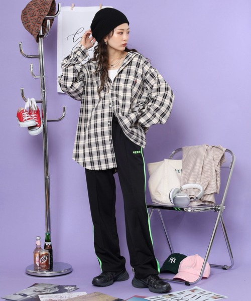 NERDY スウェットパンツ ジャージ トラックパンツ メンズ レディース