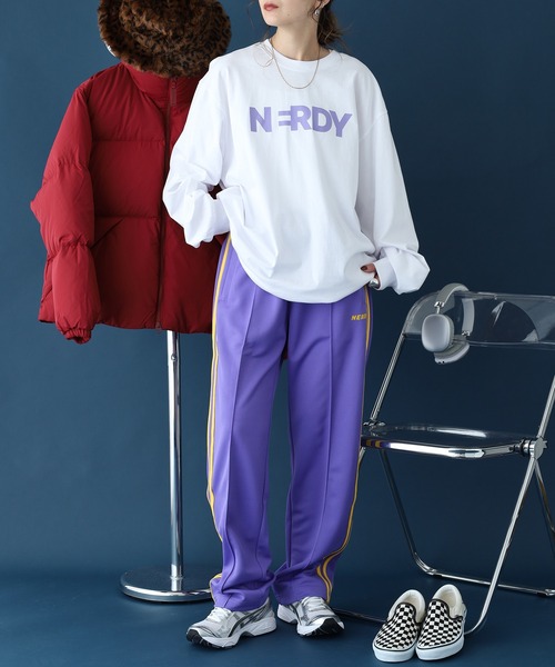 NERDY スウェットパンツ ジャージ トラックパンツ メンズ レディース