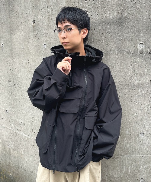 MandO（エムオー） ブルゾン アウター 2WAYジップマウンテンパーカー