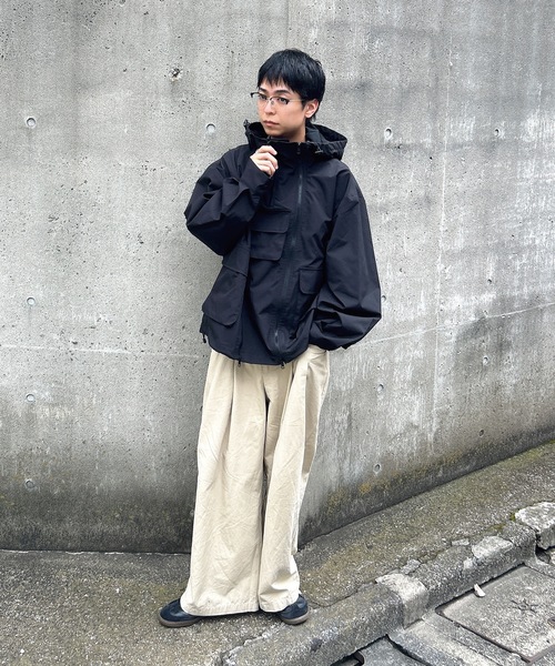 MandO（エムオー） ブルゾン アウター 2WAYジップマウンテンパーカー