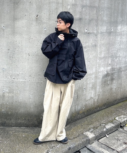 MandO（エムオー） ブルゾン アウター 2WAYジップマウンテンパーカー