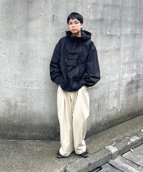 MandO（エムオー） ブルゾン アウター 2WAYジップマウンテンパーカー