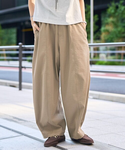 coen（コーエン） スラックス パンツ ポリツイルコクーンパンツ