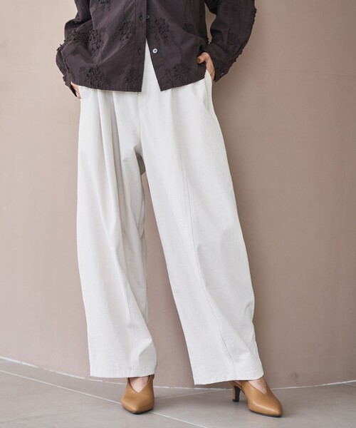 coen（コーエン） スラックス パンツ ポリツイルコクーンパンツ