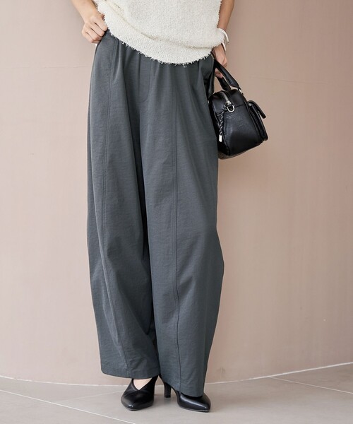coen（コーエン） スラックス パンツ ポリツイルコクーンパンツ