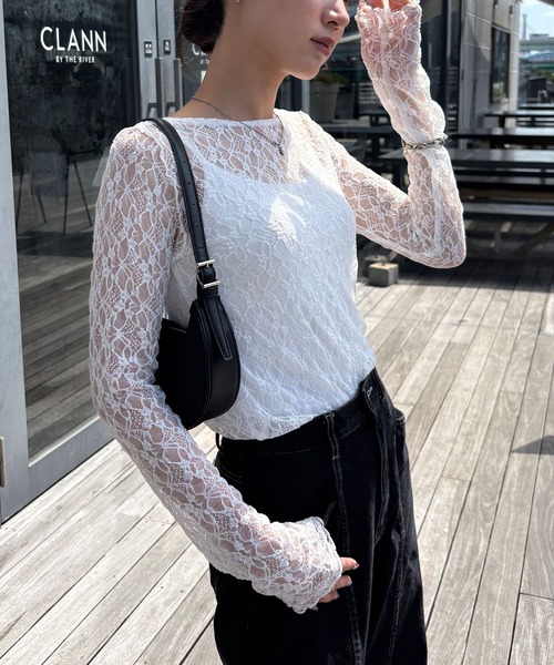 NOGLE tシャツ 「NOGLE/ノグル」2wayレーストップス レディース