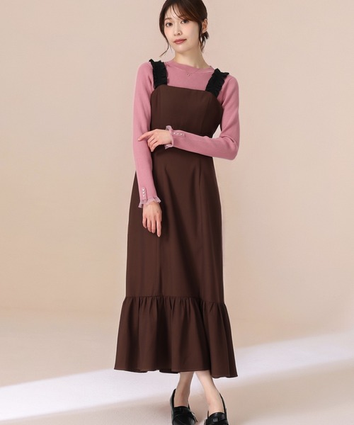 MISCH MASCH（ミッシュマッシュ） ジャンパースカート 2025秋冬新作