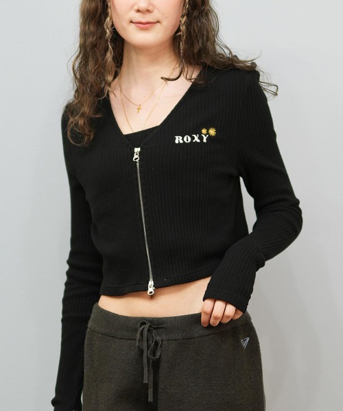 ROXY（ロキシー） ニット セーター カーディガン ショート丈 2点セット