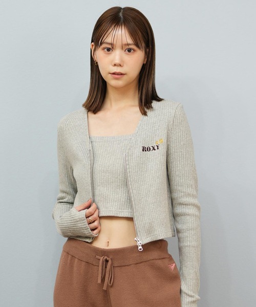 ROXY（ロキシー） ニット セーター カーディガン ショート丈 2点