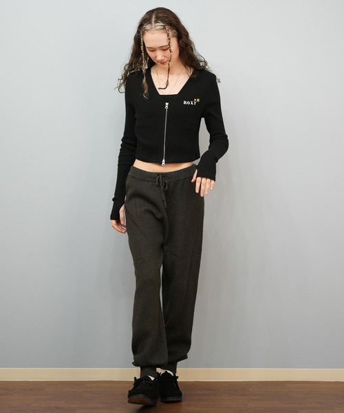 ROXY（ロキシー） ニット セーター カーディガン ショート丈 2点