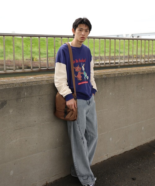 hike スウェット/トレーナー　めぐ トレーナー スウェット HOOK -original- キャラクタープリント クルー