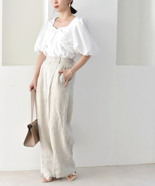 「quaranciel」 スラックス 36 ピンク レディース_画像7