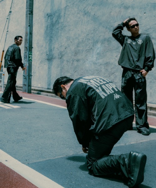 Kappa Lampre ベスト Kappa（カッパ） ダウンベスト ベスト リバーシブル ボアベスト メンズ