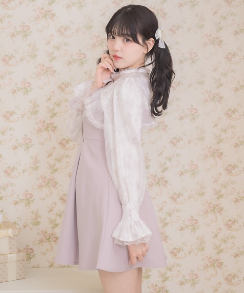 ROJITA（ロジータ） ワンピース 花柄シアーラッフルワンピース