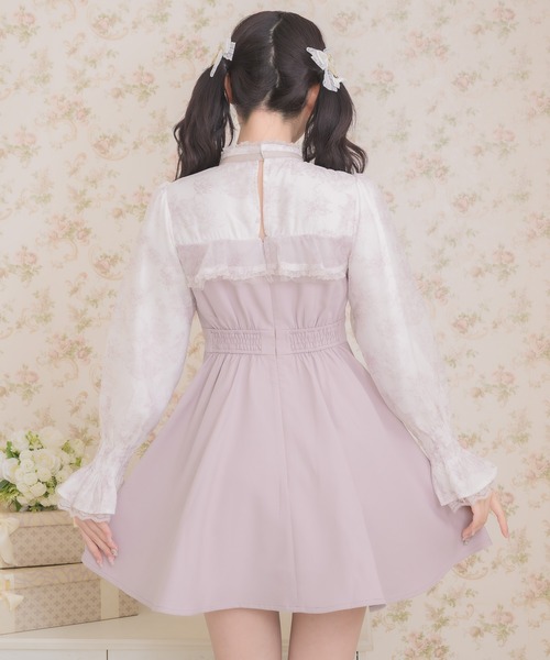 ROJITA（ロジータ） ワンピース 花柄シアーラッフルワンピース