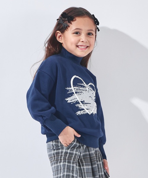 ever closet（エバークローゼット） トレーナー 裏起毛 プリント