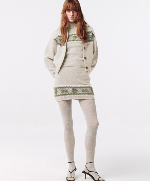 Kijun（キジュン） カーディガン Nordic Knit Cardigan ノルディック柄