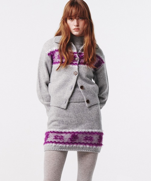 Kijun（キジュン） カーディガン Nordic Knit Cardigan ノルディック柄