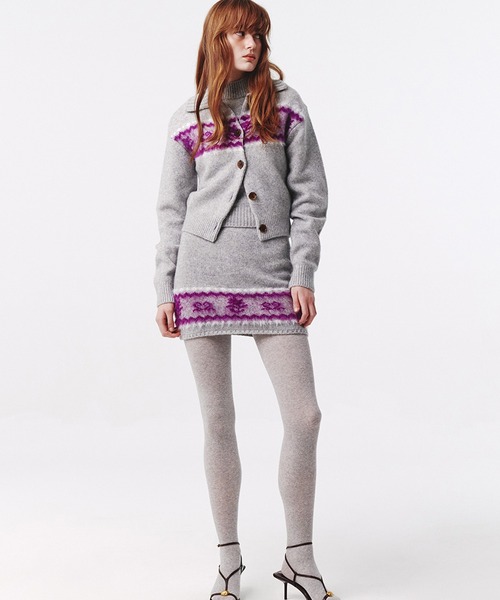 Kijun（キジュン） カーディガン Nordic Knit Cardigan ノルディック柄