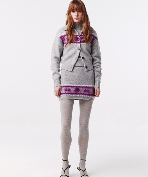 Kijun（キジュン） カーディガン Nordic Knit Cardigan ノルディック柄
