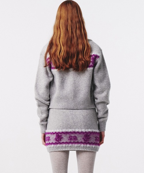 Kijun（キジュン） カーディガン Nordic Knit Cardigan ノルディック柄