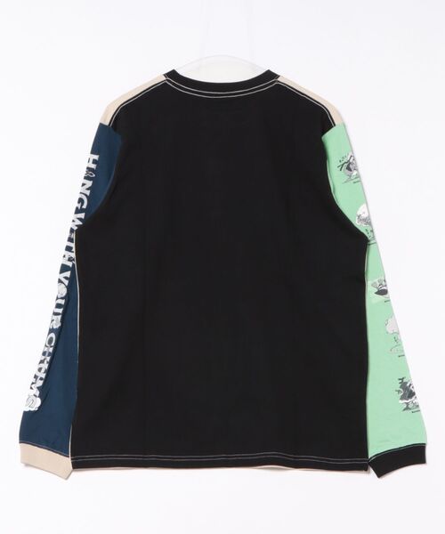 CHUMS（チャムス） tシャツ 長袖Tシャツ/ロンT 蓄光プリント CH01-2662