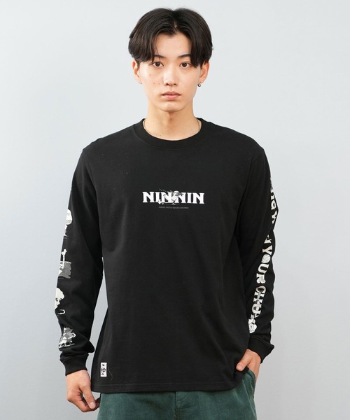 CHUMS（チャムス） tシャツ 長袖Tシャツ/ロンT 蓄光プリント CH01-2662