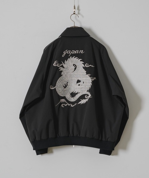 Casper John（キャスパージョン） スカジャン MEDIUM ブラック メンズ