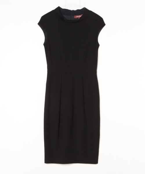 Max Mara（マックスマーラ） 半袖ワンピース S ブラック レディース
