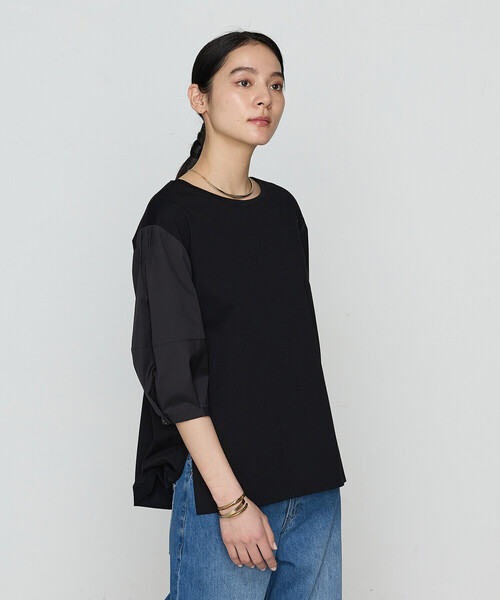 ギャバジン K．T（Gabardine K．T）/80／−ポンチ ドッキングプルオーバー Gabardine K.T（ギャバジンK.T） tシャツ 80／-ポンチ ドッキングプル